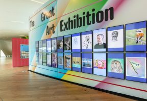 The Great Big Art Exhibition, Firstsite, 2021. Image by Anna Lukala