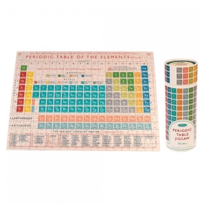 Periodic Table Jigsaw Puzzle in a tube.