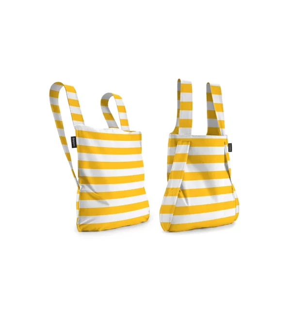 yellow stripes notabag