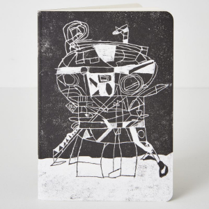 Space Station A5 Notebook by Clifton Wright