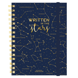 Written in the Stars A5 Spiral Notepad