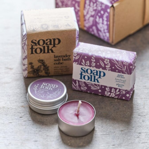 Soap Folk Sleep Care Gift Set display