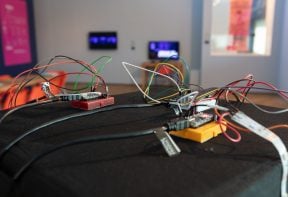 arduino boards with wires coming out from them