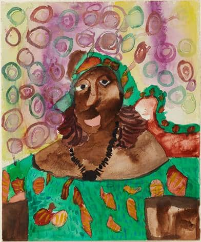 Auntie Comfort (2016) Mawuena Kattah. Part of the Arts Council Collection, Southbank Centre, London.