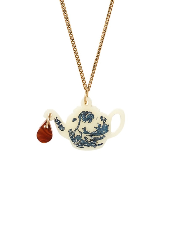 Tatty Devine Vintage Teapot Necklace