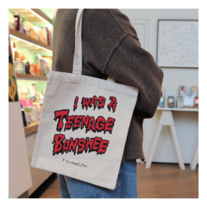 Sue Webster - I Was a Teenage Banshee Tote Bag