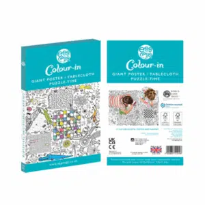 Image shows the box for the Egg Nogg colour in poster of Puzzle-time