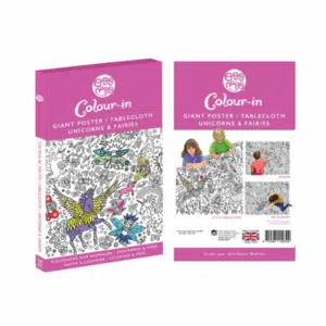 Image shows the box for the Egg Nogg colour in poster of Unicorns and Faires