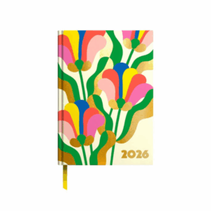 Front of the 2026 diary by 1973 with the Bureau Alice design.