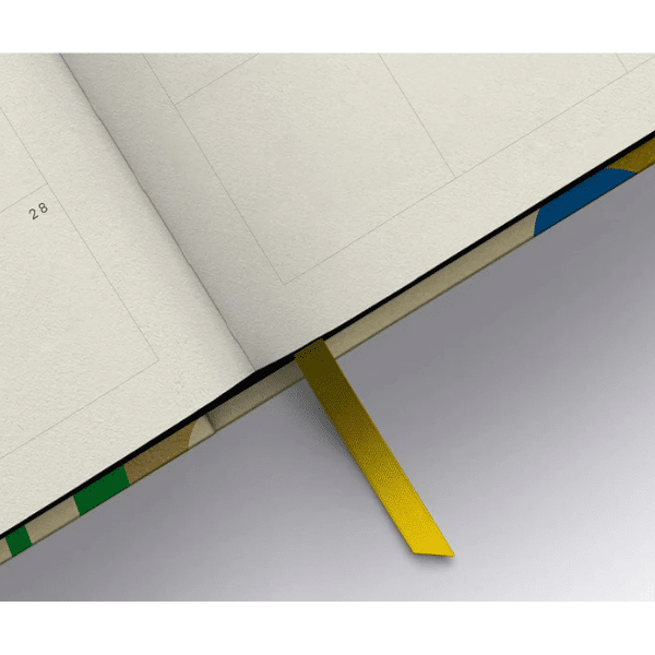 Inside of the 2026 diary by 1973 with the Bureau Alice design.