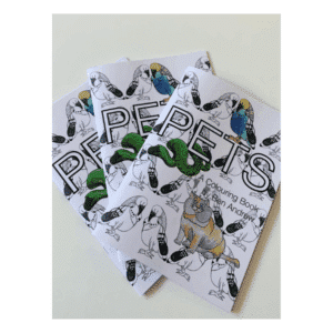 PETS - A colouring book by Ben Andrew