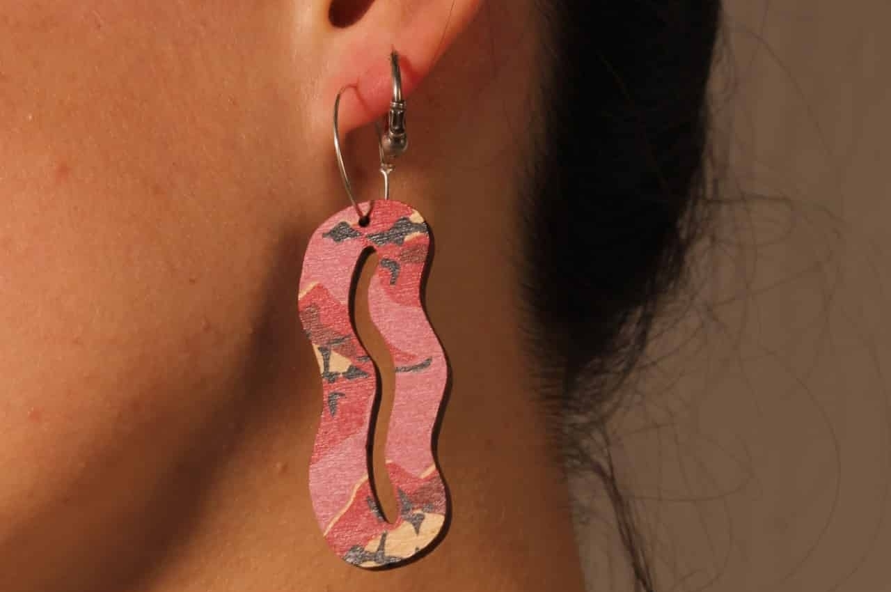 Design & Print Your Own Wooden Statement Earrings