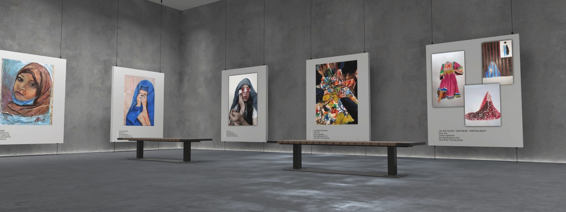 Window To The Soul: Immersive Virtual Gallery Experience