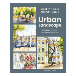 Front cover of the book Watercolor Artist's Index - Urban Landscape by Richard Taylor